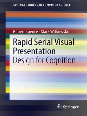 cover image of Rapid Serial Visual Presentation